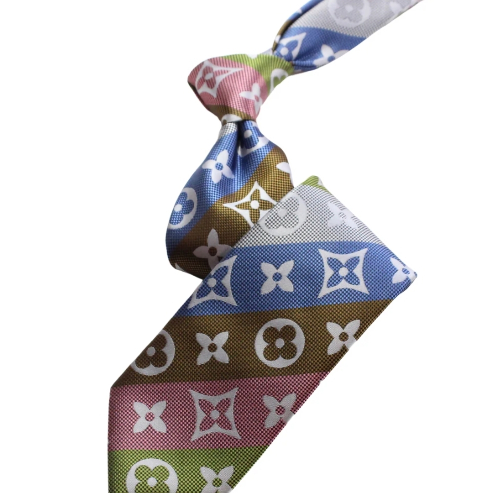 Colorful Patterned Tie